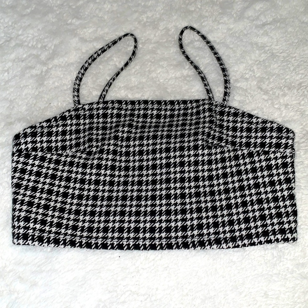 cropped garage tank!! size: xs